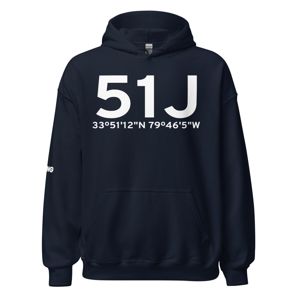 Lake City (K51J) Airport Hoodie Sweatshirt 
