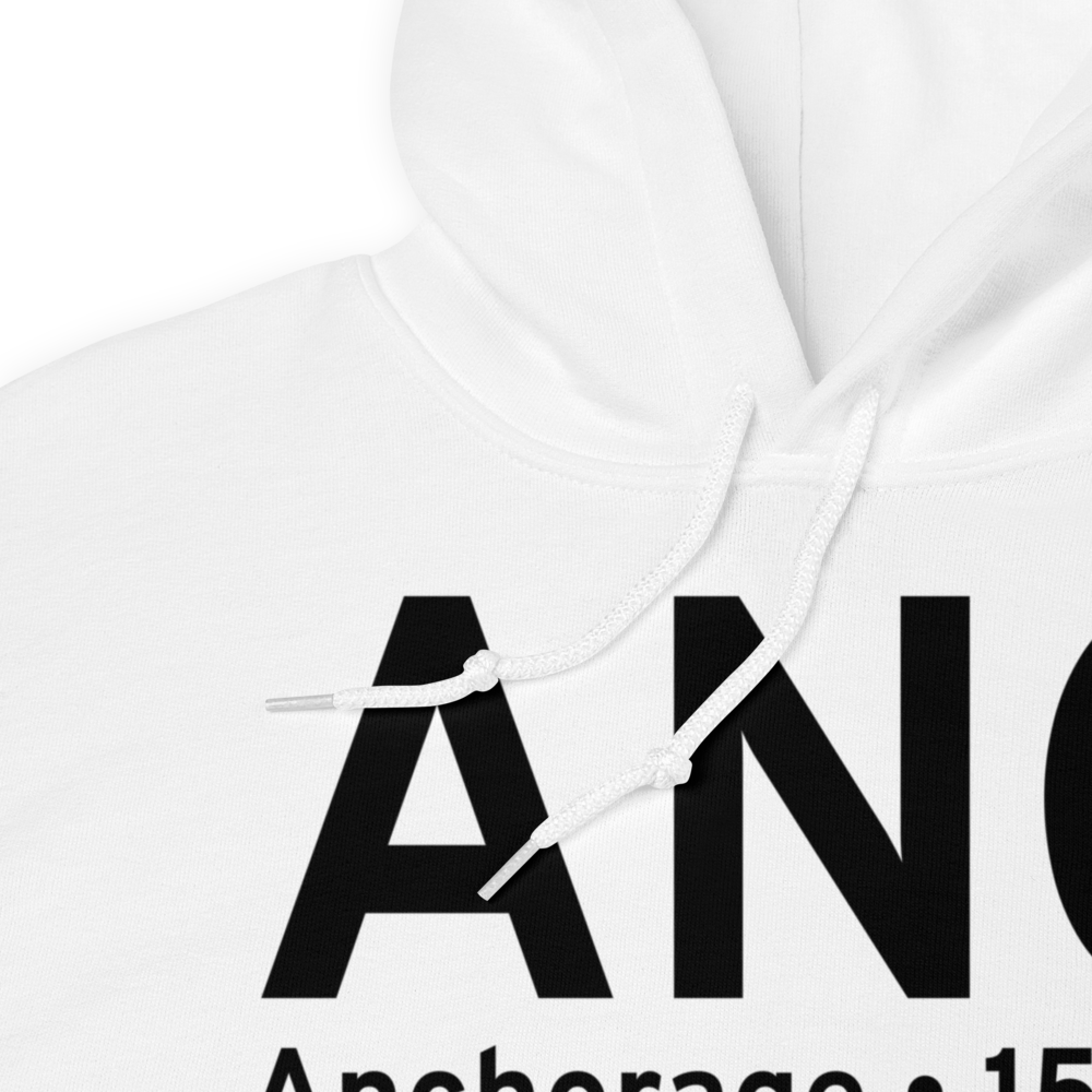 Anchorage (PANC) Airport Hoodie Sweatshirt 