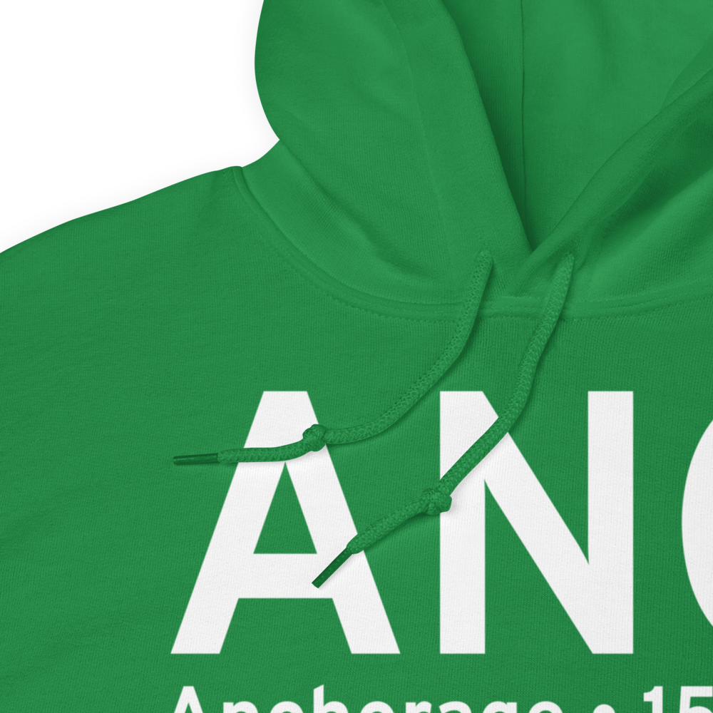 Anchorage (PANC) Airport Hoodie Sweatshirt 