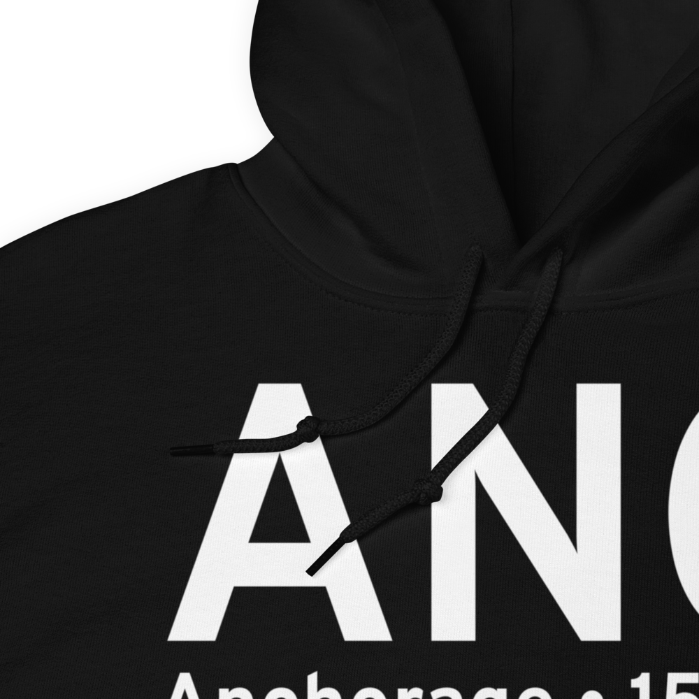 Anchorage (PANC) Airport Hoodie Sweatshirt 