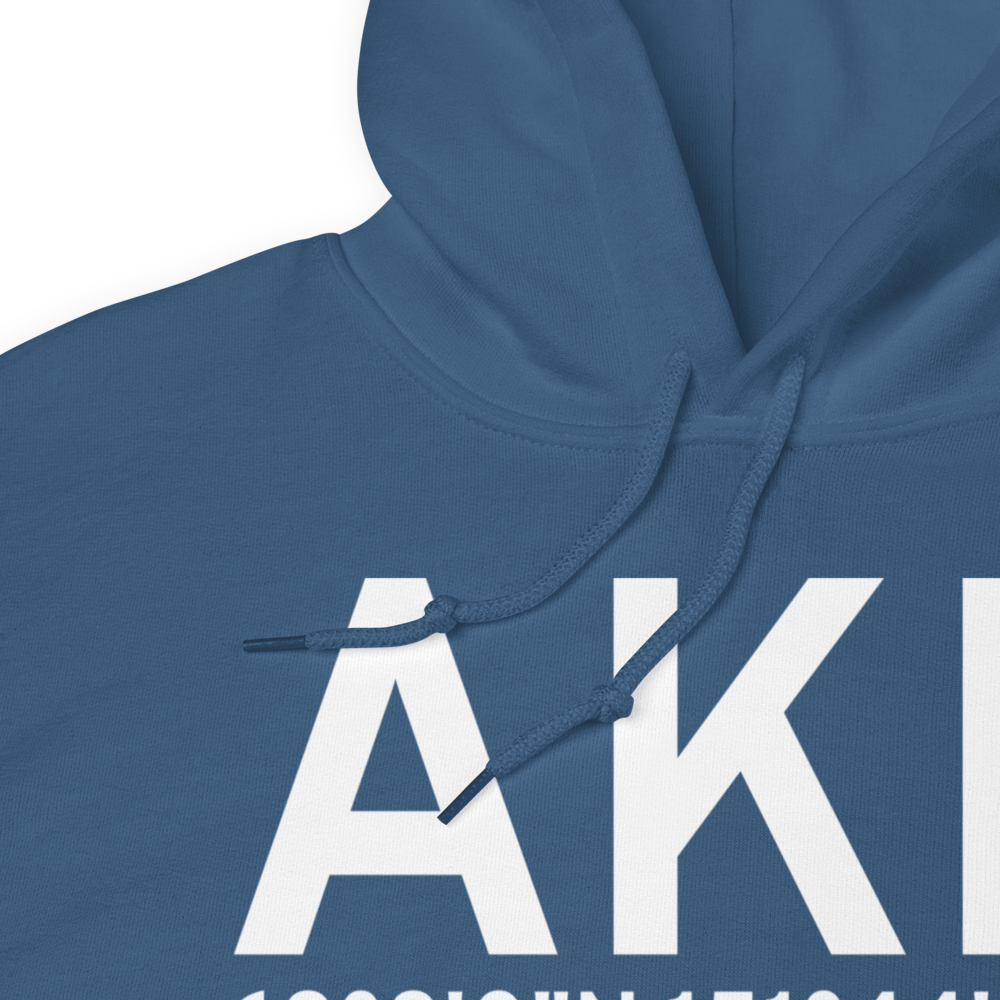 Anaktuvuk Pass (PAKP) Airport Hoodie Sweatshirt 