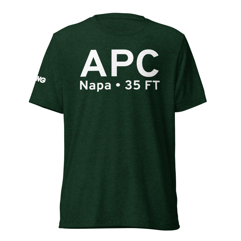 Napa (KAPC) Airport Tri-blend T-Shirt 
