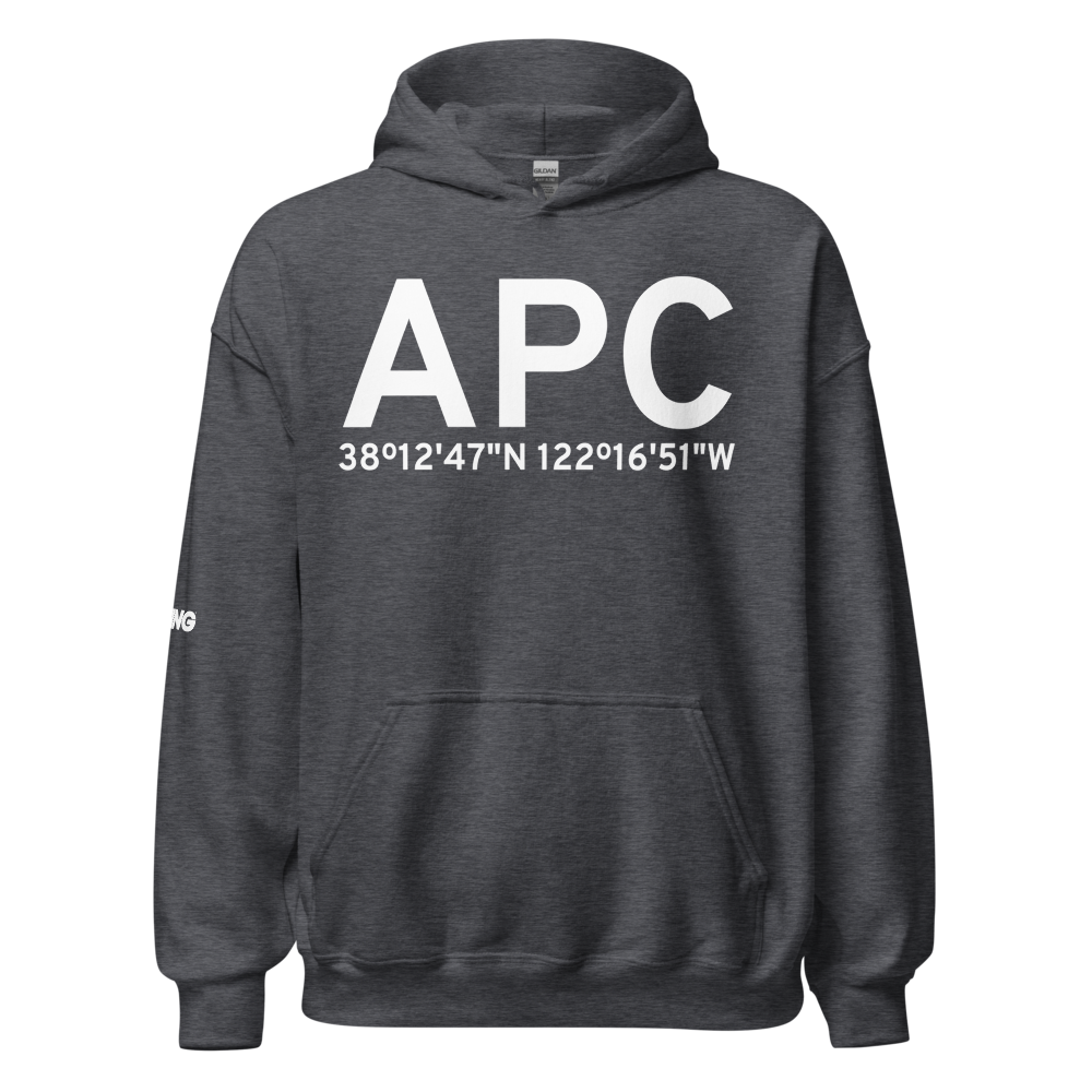 Napa (KAPC) Airport Hoodie Sweatshirt 
