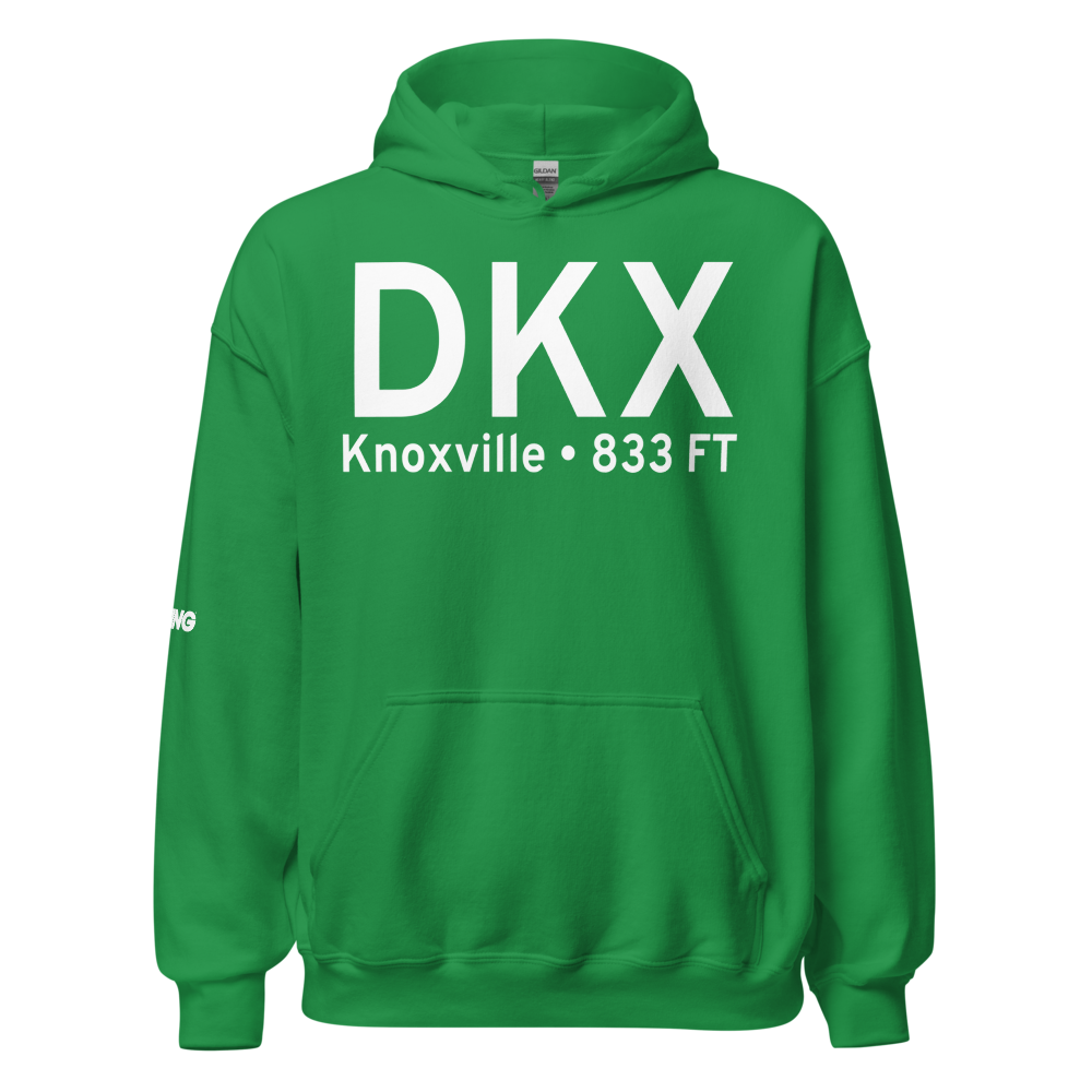 Knoxville (KDKX) Airport Hoodie Sweatshirt 