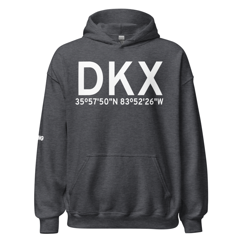 Knoxville (KDKX) Airport Hoodie Sweatshirt 