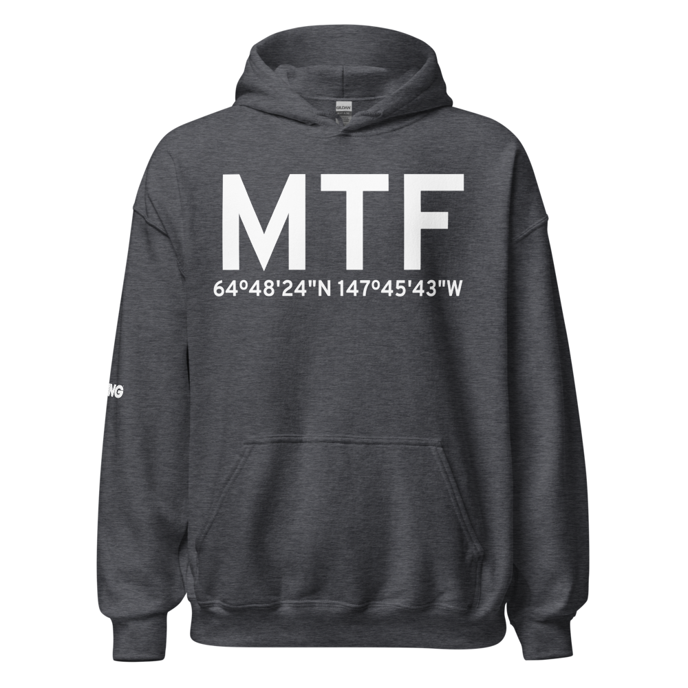 Fairbanks (MTF) Airport Hoodie Sweatshirt 