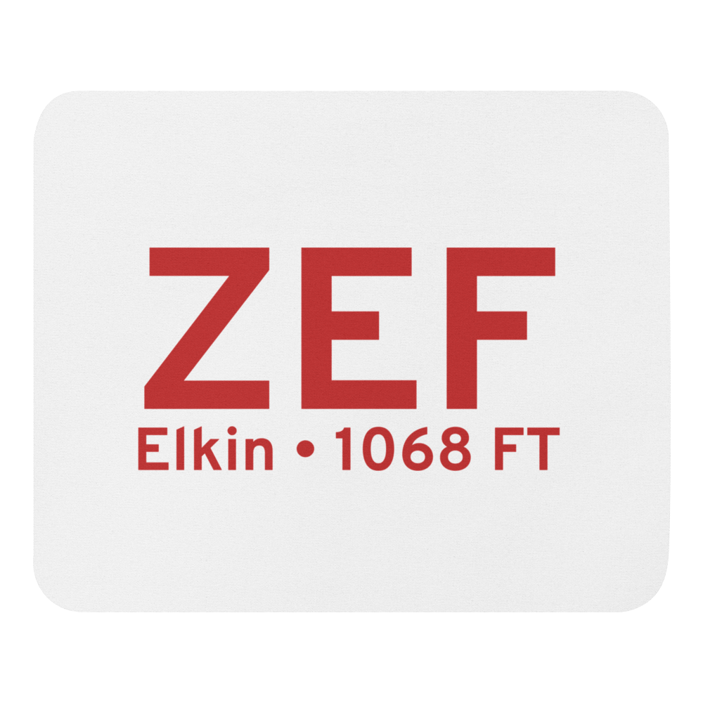 Elkin (KZEF) Airport  Mouse Pad 
