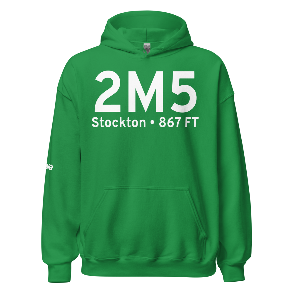 Stockton (2M5) Airport Hoodie Sweatshirt 