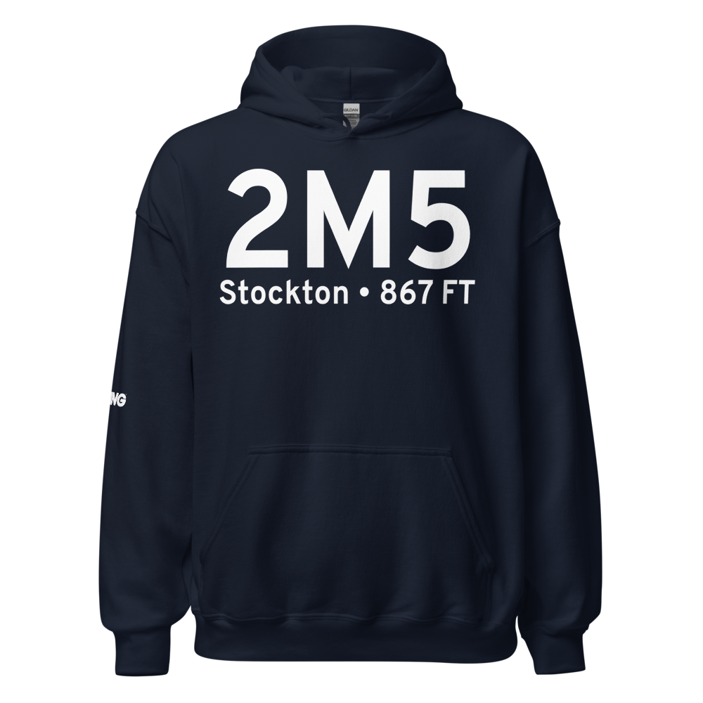 Stockton (2M5) Airport Hoodie Sweatshirt 