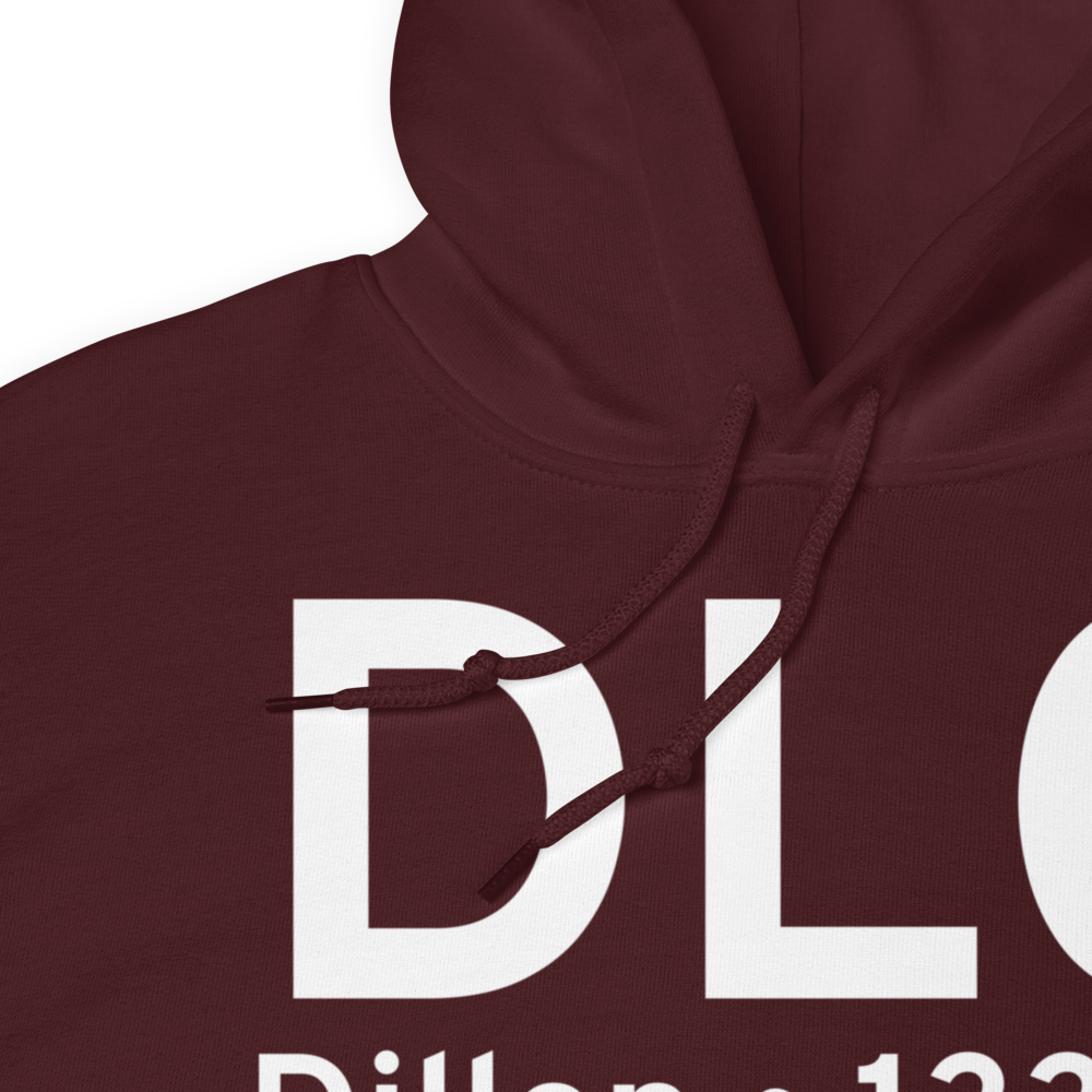Dillon (KDLC) Airport Hoodie Sweatshirt 
