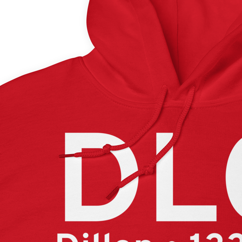 Dillon (KDLC) Airport Hoodie Sweatshirt 