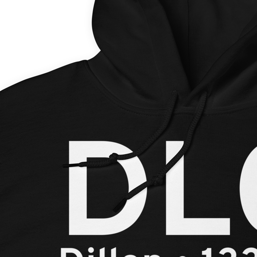 Dillon (KDLC) Airport Hoodie Sweatshirt 
