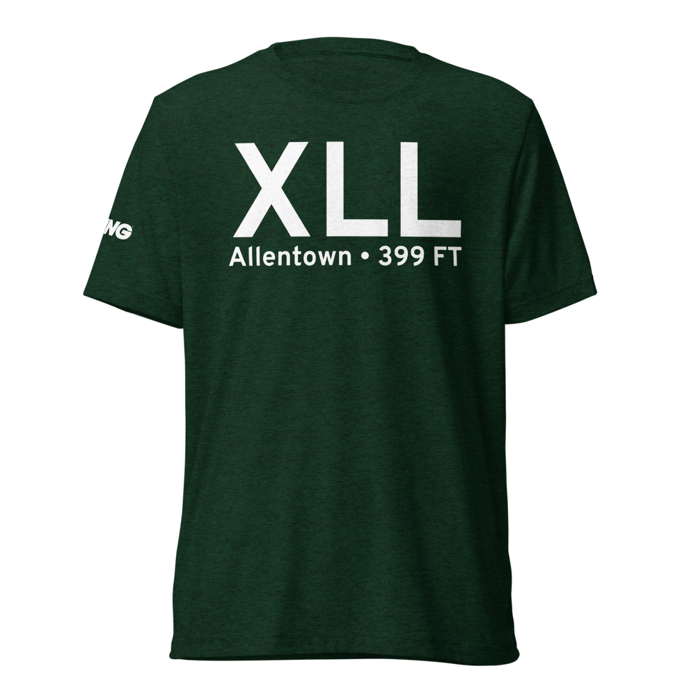 Allentown (KXLL) Airport Tri-blend T-Shirt 