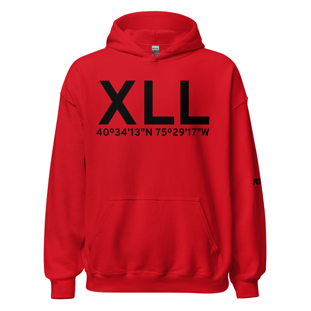 Allentown (KXLL) Airport Hoodie Sweatshirt 