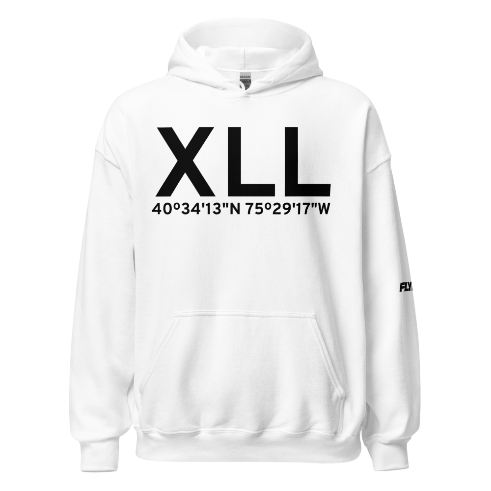 Allentown (KXLL) Airport Hoodie Sweatshirt 