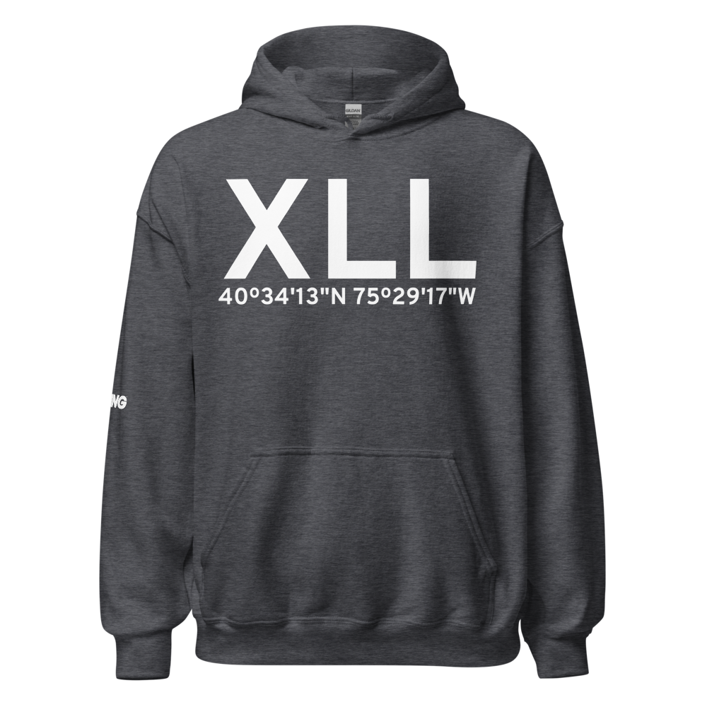 Allentown (KXLL) Airport Hoodie Sweatshirt 