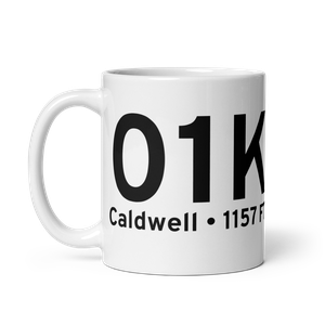 Caldwell (01K) Airport Mug
