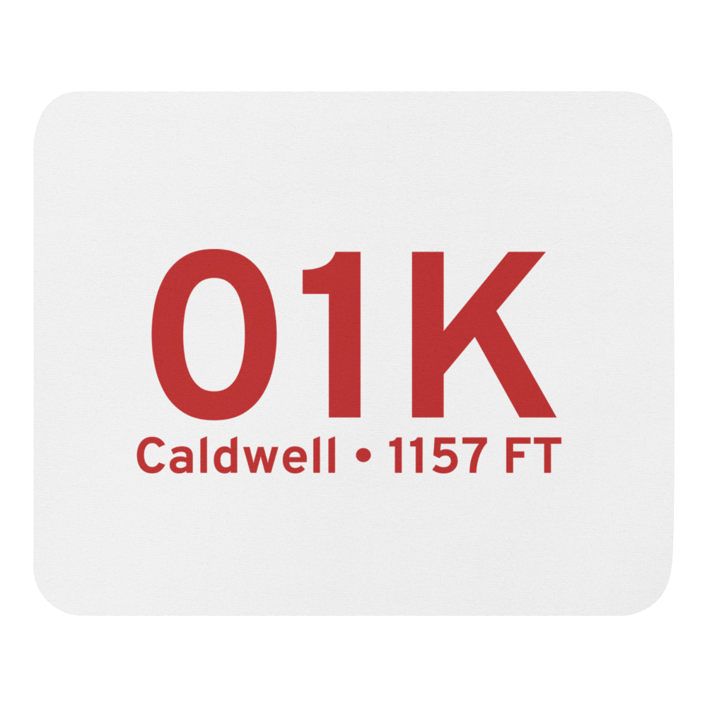 Caldwell (01K) Airport  Mouse Pad 