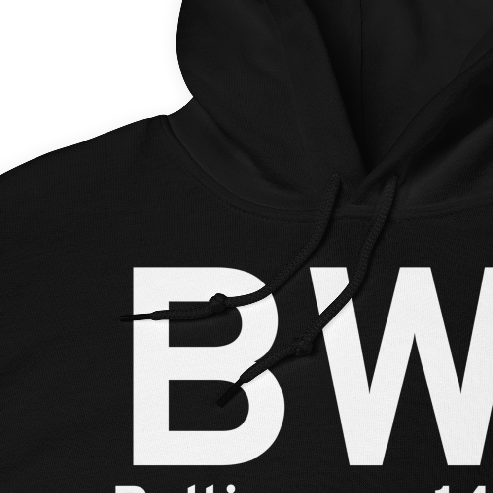 Baltimore (KBWI) Airport Hoodie Sweatshirt 