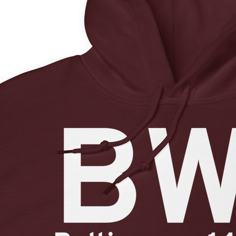 Baltimore (KBWI) Airport Hoodie Sweatshirt 