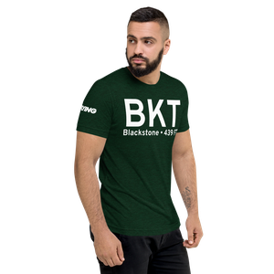 Blackstone (KBKT) Airport Tri-blend T-Shirt