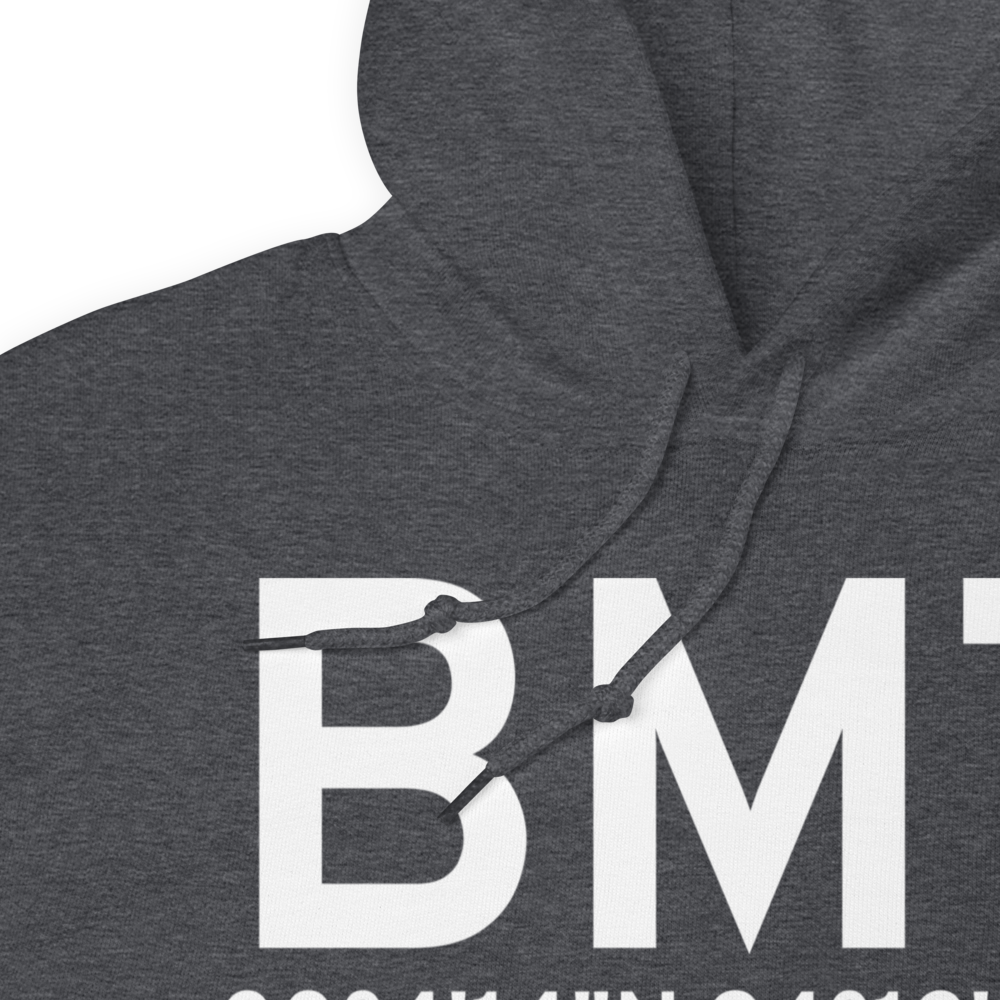 Beaumont (KBMT) Airport Hoodie Sweatshirt 