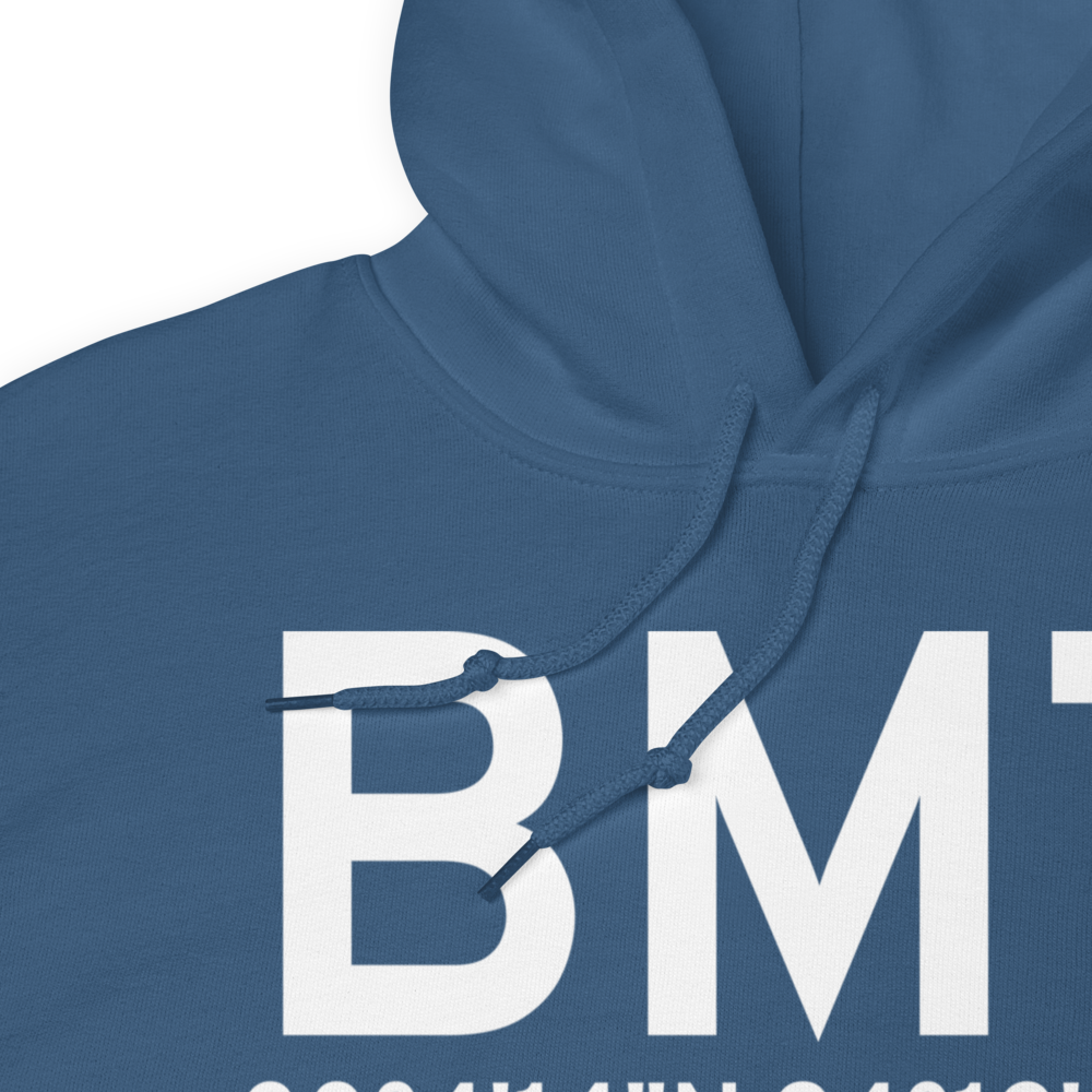 Beaumont (KBMT) Airport Hoodie Sweatshirt 