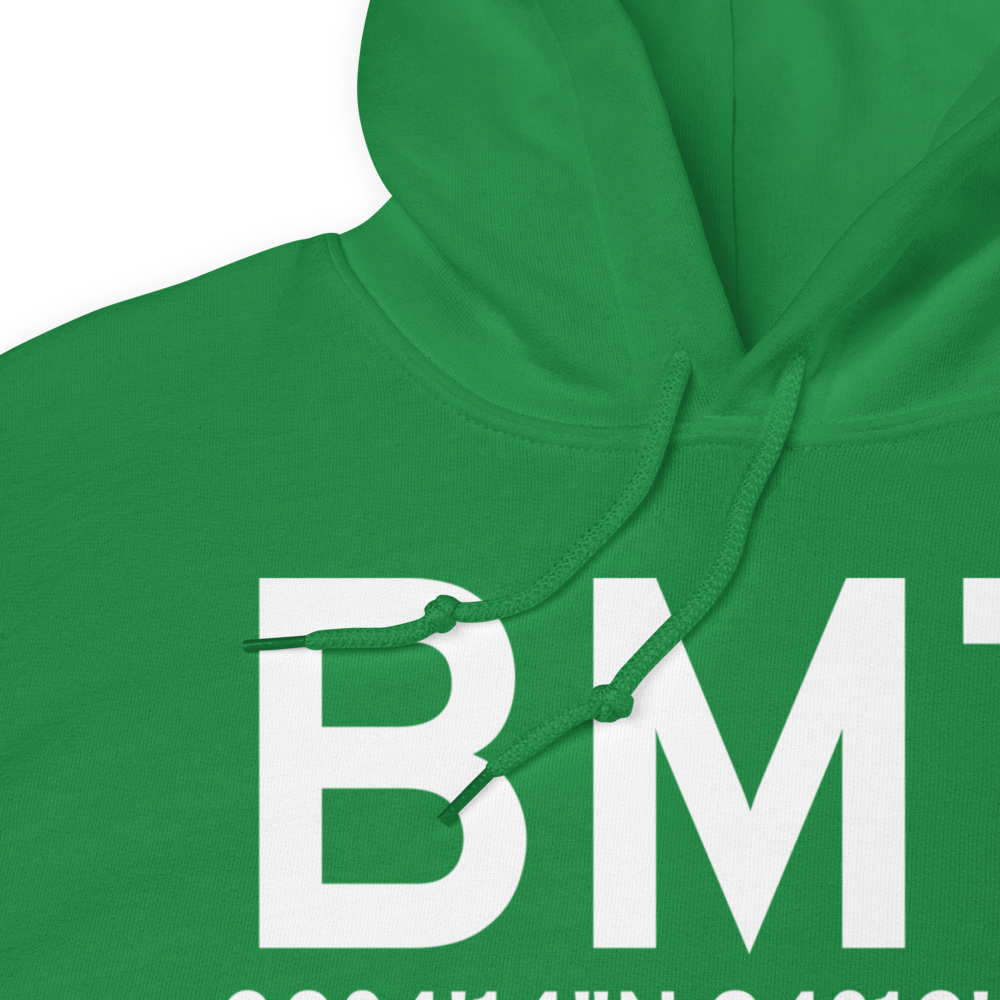 Beaumont (KBMT) Airport Hoodie Sweatshirt 
