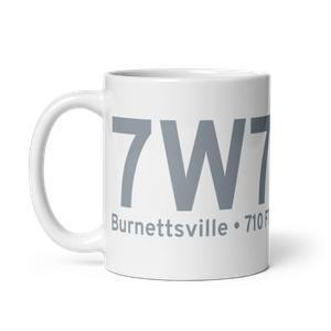 Burnettsville (7W7) Airport Mug