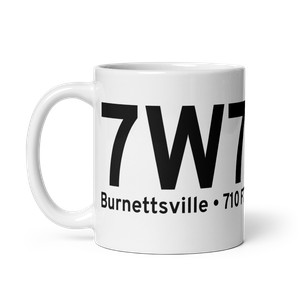 Burnettsville (7W7) Airport Mug