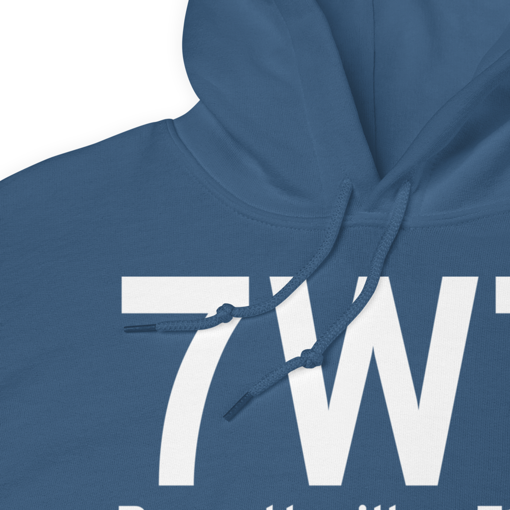 Burnettsville (7W7) Airport Hoodie Sweatshirt 