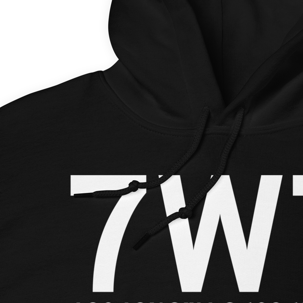 Burnettsville (7W7) Airport Hoodie Sweatshirt 
