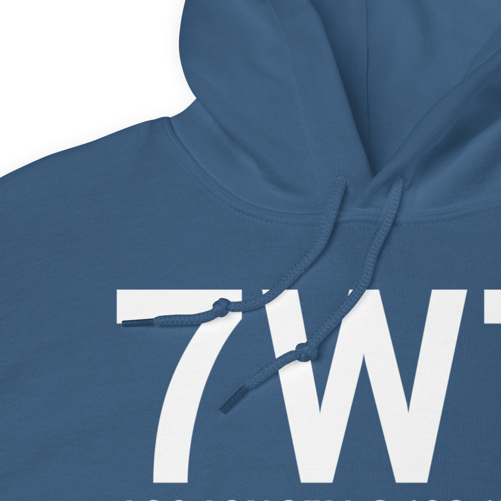Burnettsville (7W7) Airport Hoodie Sweatshirt 
