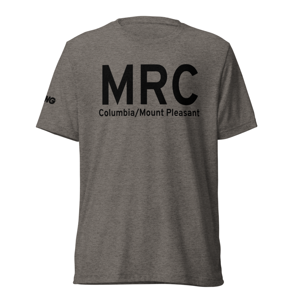 Columbia/Mount Pleasant (KMRC) Airport Tri-blend T-Shirt 