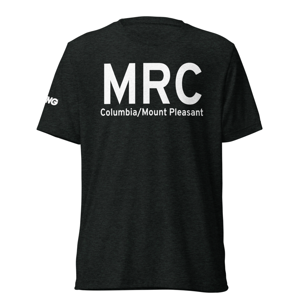 Columbia/Mount Pleasant (KMRC) Airport Tri-blend T-Shirt 