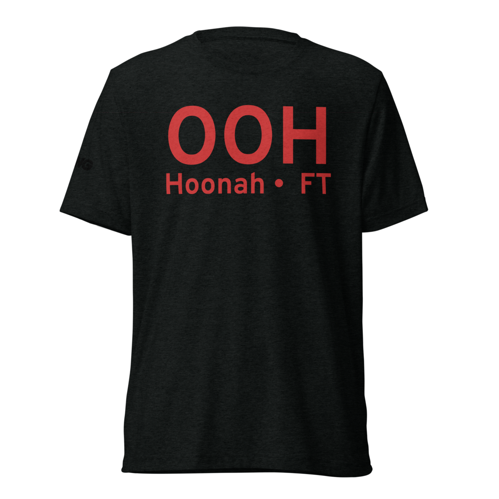 Hoonah (OOH) Airport Tri-blend T-Shirt 