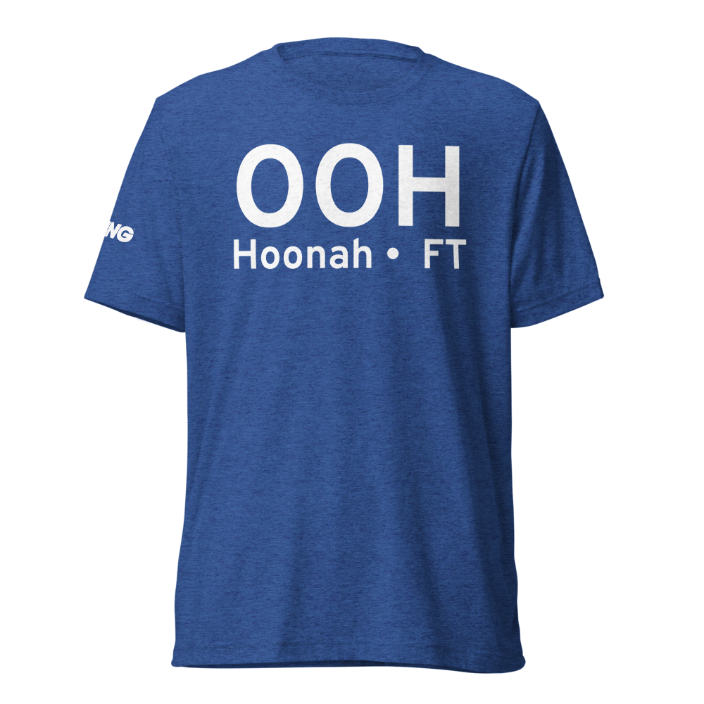 Hoonah (OOH) Airport Tri-blend T-Shirt 