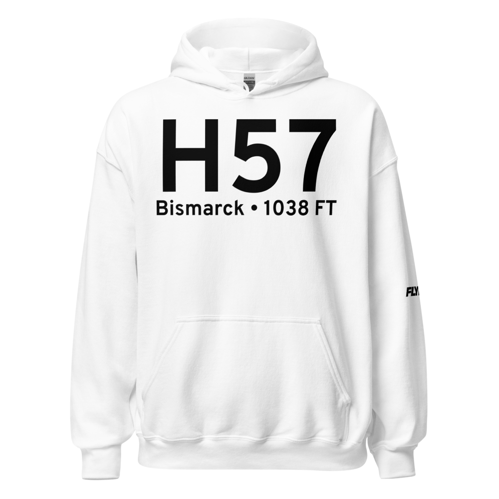Bismarck (H57) Airport Hoodie Sweatshirt 