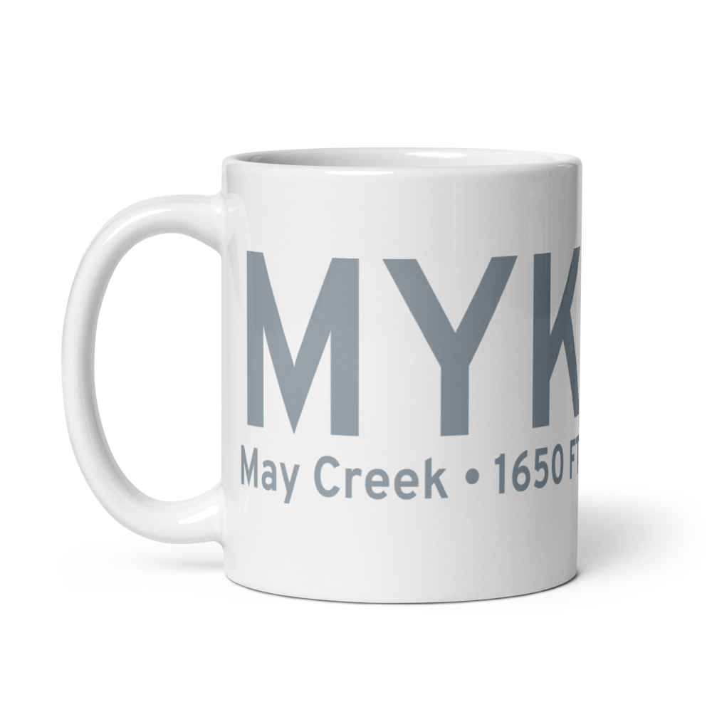 May Creek (MYK) Airport Mug 