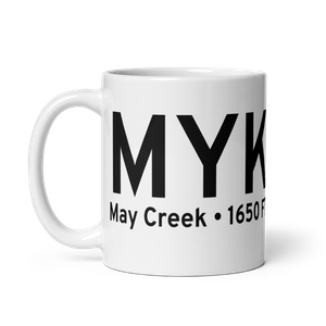 May Creek (MYK) Airport Mug