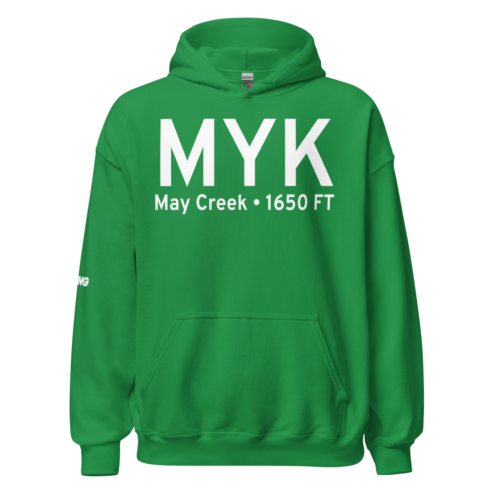 May Creek (MYK) Airport Hoodie Sweatshirt 