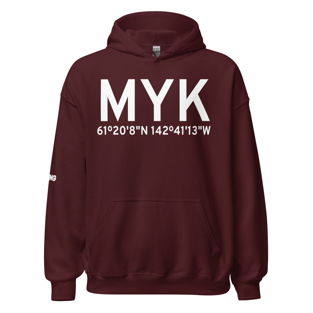 May Creek (MYK) Airport Hoodie Sweatshirt 