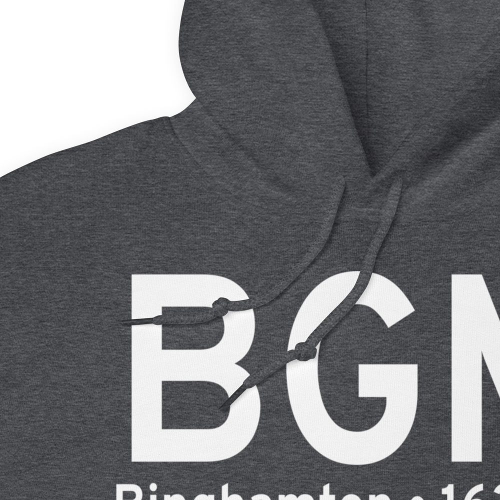 Binghamton (KBGM) Airport Hoodie Sweatshirt 