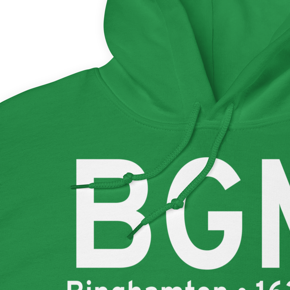 Binghamton (KBGM) Airport Hoodie Sweatshirt 