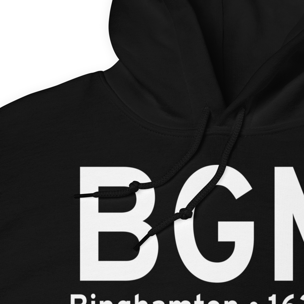 Binghamton (KBGM) Airport Hoodie Sweatshirt 