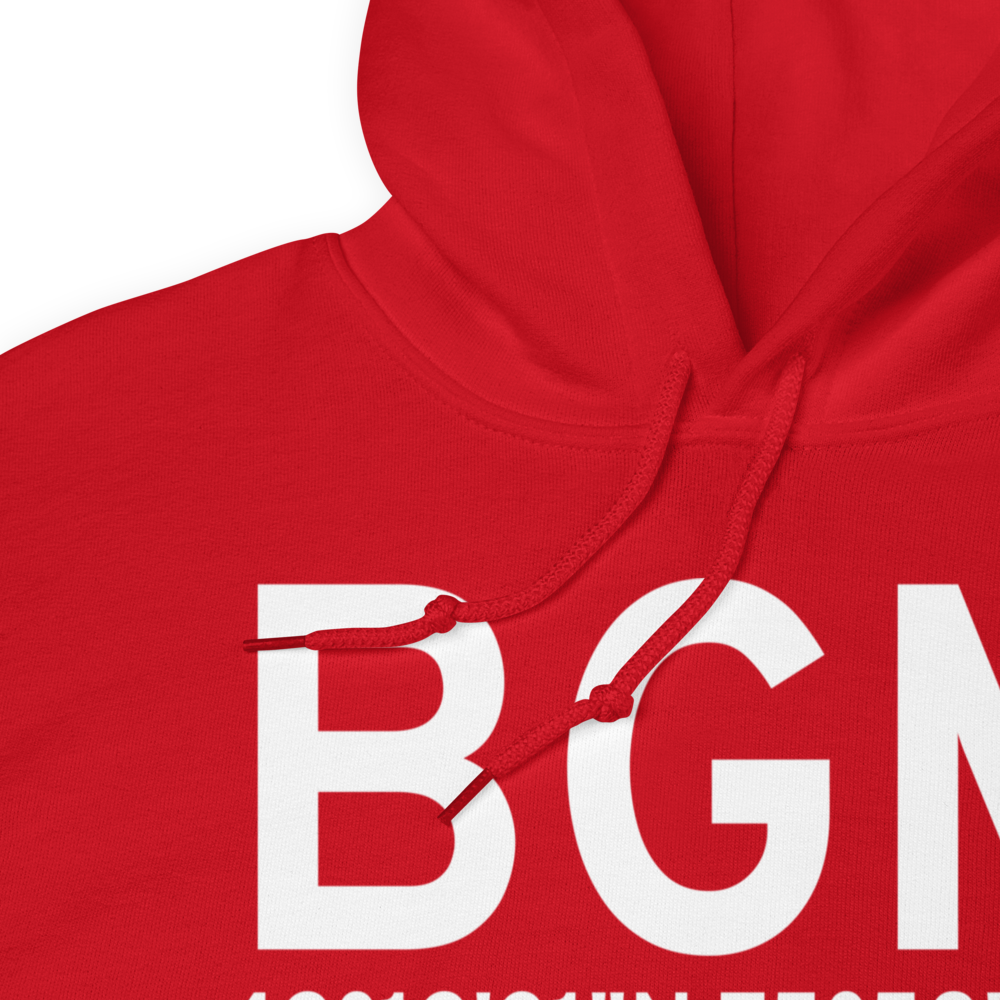 Binghamton (KBGM) Airport Hoodie Sweatshirt 