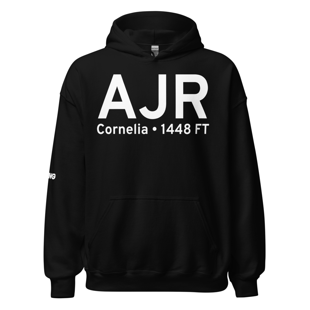 Cornelia (KAJR) Airport Hoodie Sweatshirt 