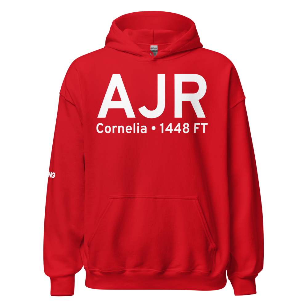 Cornelia (KAJR) Airport Hoodie Sweatshirt 