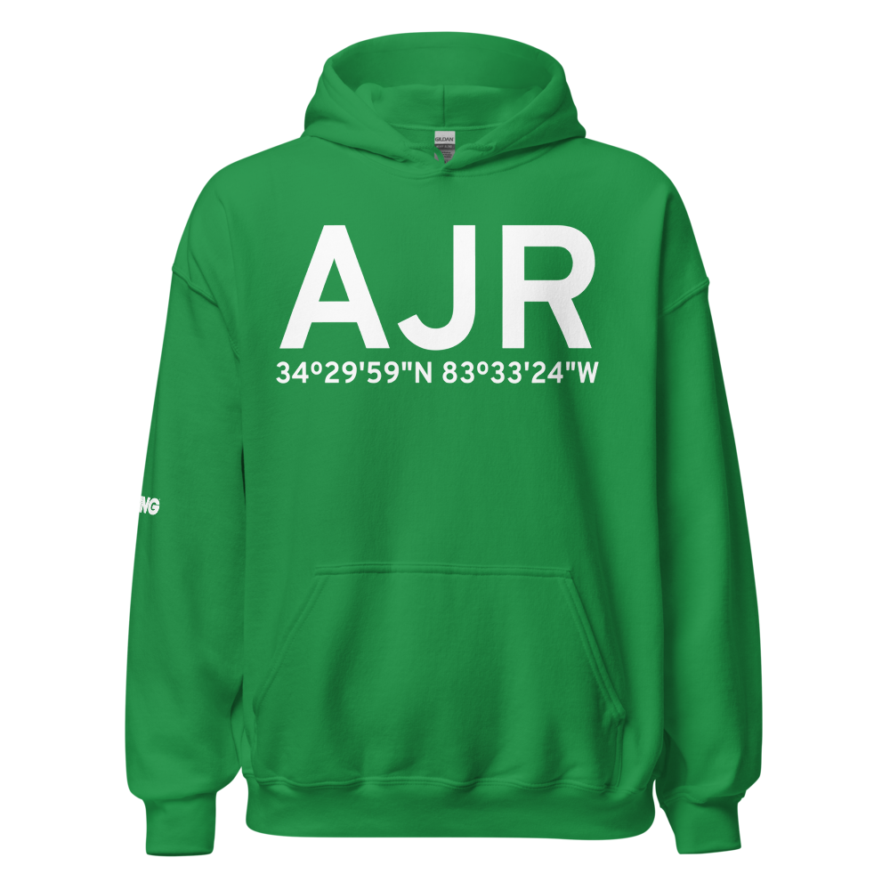 Cornelia (KAJR) Airport Hoodie Sweatshirt 