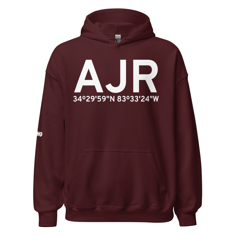 Cornelia (KAJR) Airport Hoodie Sweatshirt 